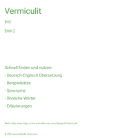 Vermiculit