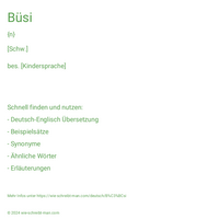 Büsi