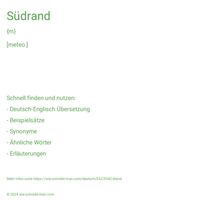 Südrand