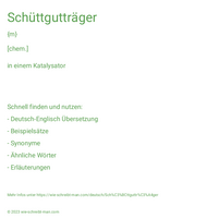 Schüttgutträger