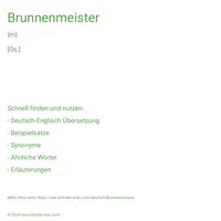 Brunnenmeister