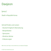 Daejeon