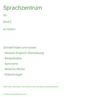 Sprachzentrum