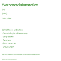 Warzenerektionsreflex