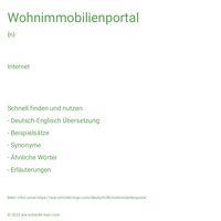 Wohnimmobilienportal