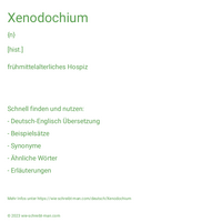 Xenodochium