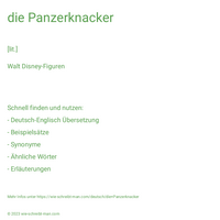 die Panzerknacker