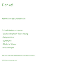 Danke!