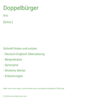 Doppelbürger