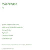 Möbelladen