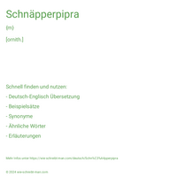 Schnäpperpipra