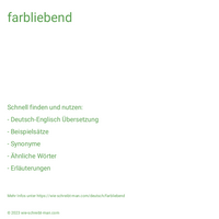 farbliebend