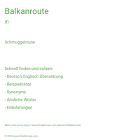 Balkanroute