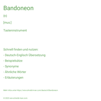 Bandoneon