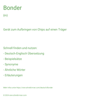 Bonder