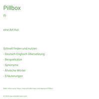 Pillbox