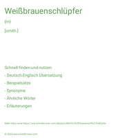 Weißbrauenschlüpfer