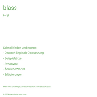 blass