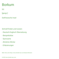 Borkum