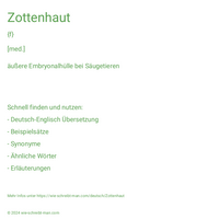 Zottenhaut