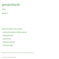 jemenitisch