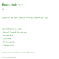 Burtonisieren