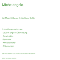 Michelangelo