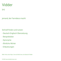 Vidder