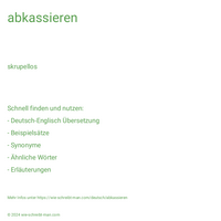 abkassieren