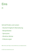 Eins