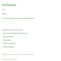 Anfasser