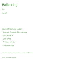 Ballonring