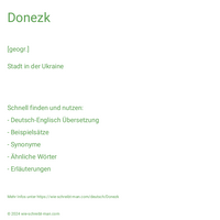 Donezk