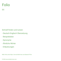 Folio