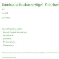 Surniculus-Kuckucksvögel | Gabelschwanz-Drongokuckuck | philippinischer Drongokuckuck