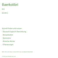 Baerkolibri