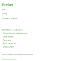 Bunker