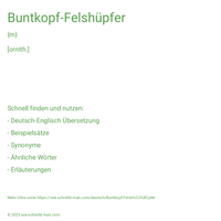 Buntkopf-Felshüpfer