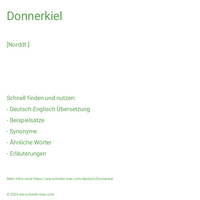 Donnerkiel