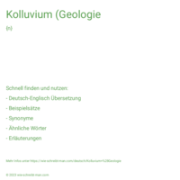 Kolluvium (Geologie