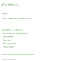 Oldenburg