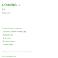 sklerotisiert