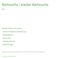 Bartwuchs | starker Bartwuchs