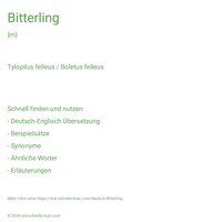 Bitterling