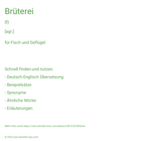 Brüterei