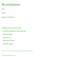 Brombeeren