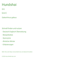 Hundshai