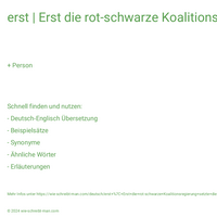 erst | Erst die rot-schwarze Koalitionsregierung setzte die Steuerreform durch.