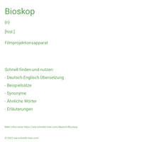 Bioskop