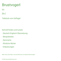 Brustvogerl